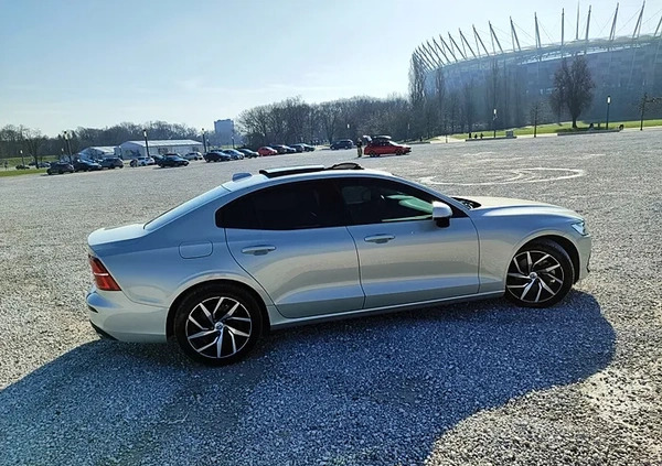 Volvo S60 cena 119900 przebieg: 56952, rok produkcji 2020 z Przedbórz małe 781